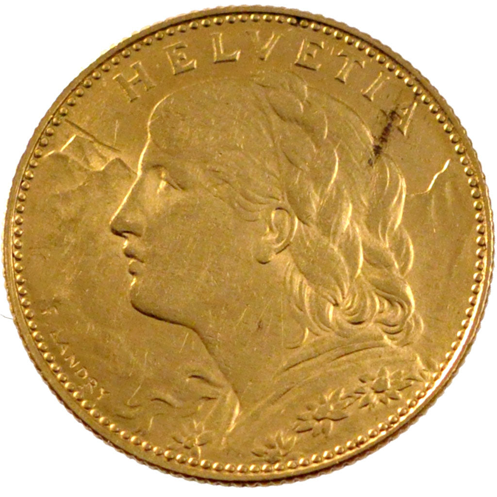 Suisse, 10 Francs Vreneli