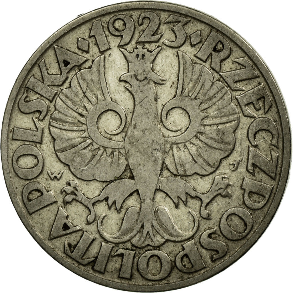 Moneta, Polonia, 20 Groszy, 1923, MB+, Nichel, KM:12