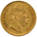 SERBIA, 10 Dinara, 1882, Vienne, KM #16, AU(50-53), Gold, 3.21
