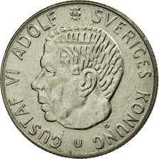 Coin, Sweden, Gustaf VI, Krona, 1973, EF(40-45), Copper-Nickel Clad Copper