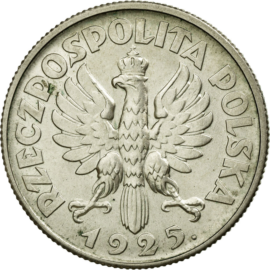 Monnaie, Pologne, 2 Zlote, 1925, Warsaw, SUP, Argent, KM:16