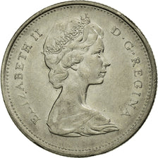 Coin, Canada, Elizabeth II, 25 Cents, 1975, Royal Canadian Mint, Ottawa