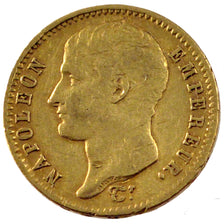 FRANCE, Napoléon I, 20 Francs, 1807, Paris, KM #A687.1, EF(40-45), Gold, Gadoury