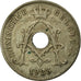 Moneda, Bélgica, 10 Centimes, 1925, MBC, Cobre - níquel, KM:86