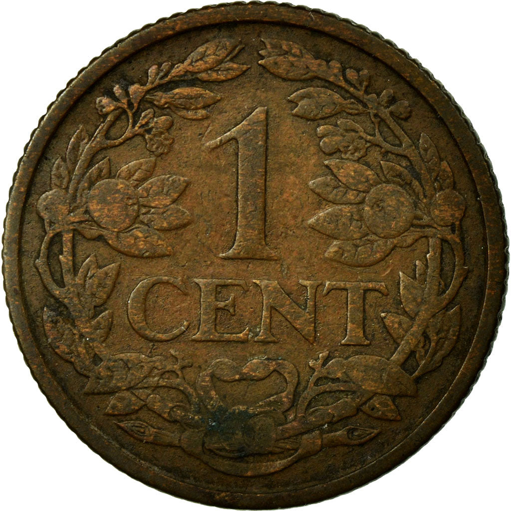Coin, Netherlands, Wilhelmina I, Cent, 1918, VF(20-25), Bronze, KM:152