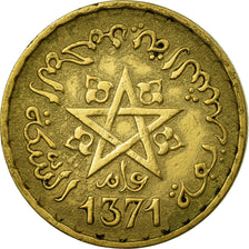Monnaie, Maroc, Mohammed V, 10 Francs, AH 1371/1952, Paris, TTB