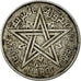 Coin, Morocco, Mohammed V, 2 Francs, AH 1370/1951, Paris, EF(40-45), Aluminum