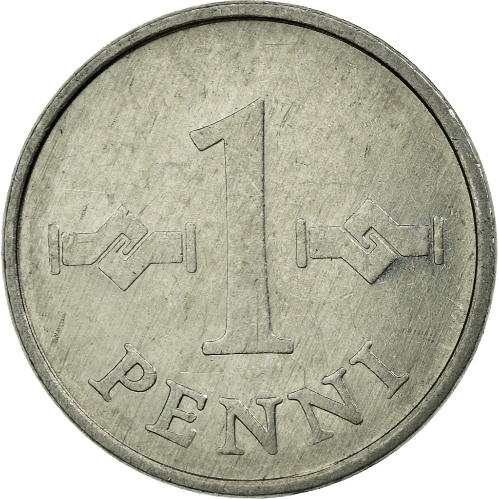 Coin, Finland, Penni, 1972, EF(40-45), Aluminum, KM:44a
