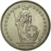 Münze, Schweiz, 2 Francs, 1992, Bern, VZ, Copper-nickel, KM:21a.3