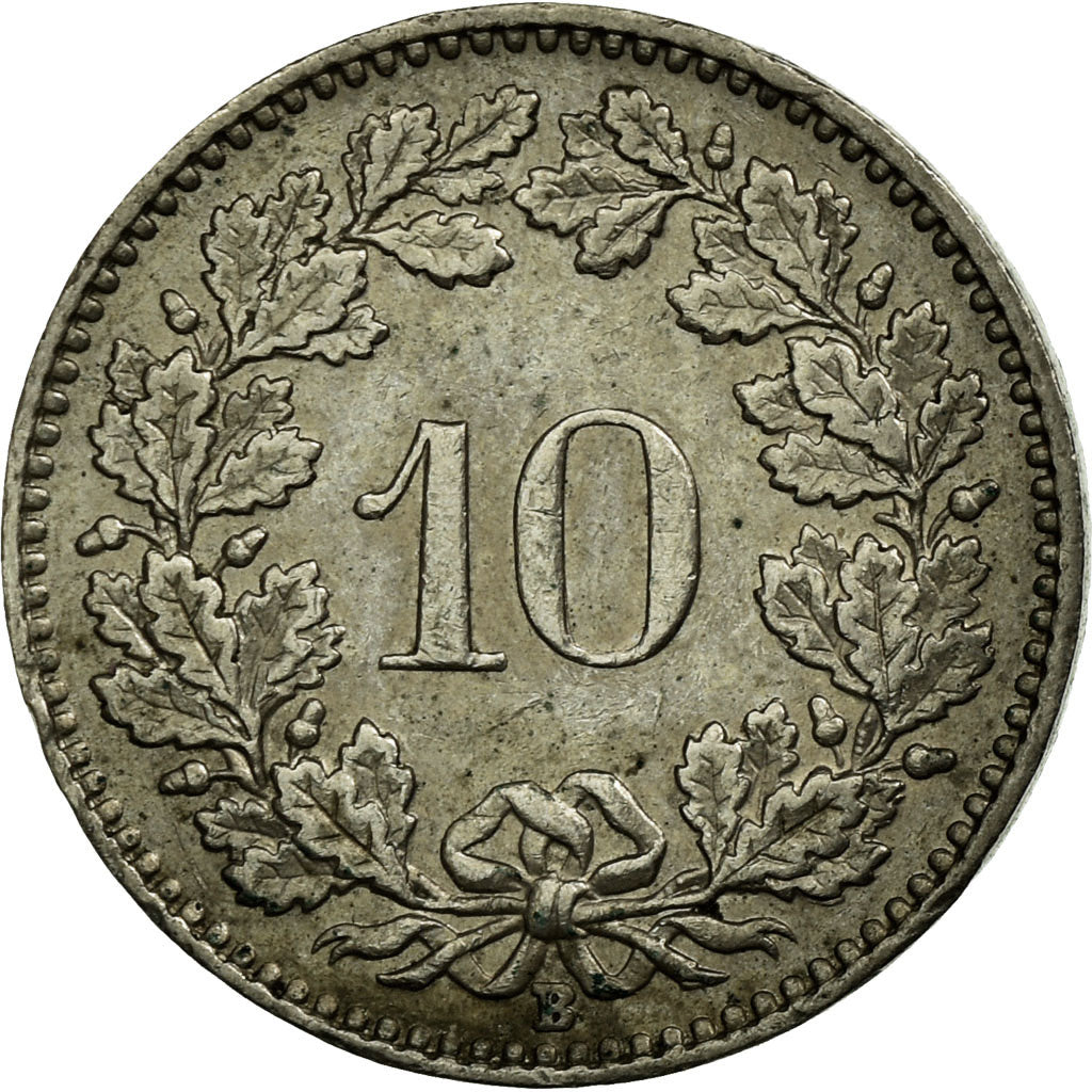 Moneda, Suiza, 10 Rappen, 1959, Bern, MBC, Cobre - níquel, KM:27