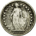 Coin, Switzerland, 1/2 Franc, 1908, Bern, VF(20-25), Silver, KM:23