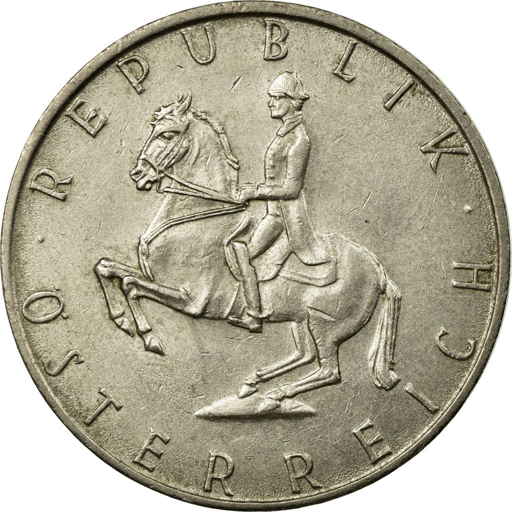 Coin, Austria, 5 Schilling, 1968, EF(40-45), Copper-nickel, KM:2889a