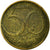 Coin, Austria, 50 Groschen, 1980, VF(30-35), Aluminum-Bronze, KM:2885