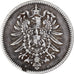 Coin, GERMANY - EMPIRE, Wilhelm I, Mark, 1874, Muldenhütten, VF(30-35), Silver