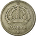 Coin, Sweden, Gustaf V, 50 Öre, 1947, VF(30-35), Silver, KM:817