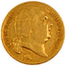 FRANCE, Louis XVIII, 20 Francs, 1819, Lille, KM #712.9, EF(40-45), Gold,...