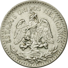 Coin, Mexico, 50 Centavos, 1919, Mexico City, EF(40-45), Silver, KM:446