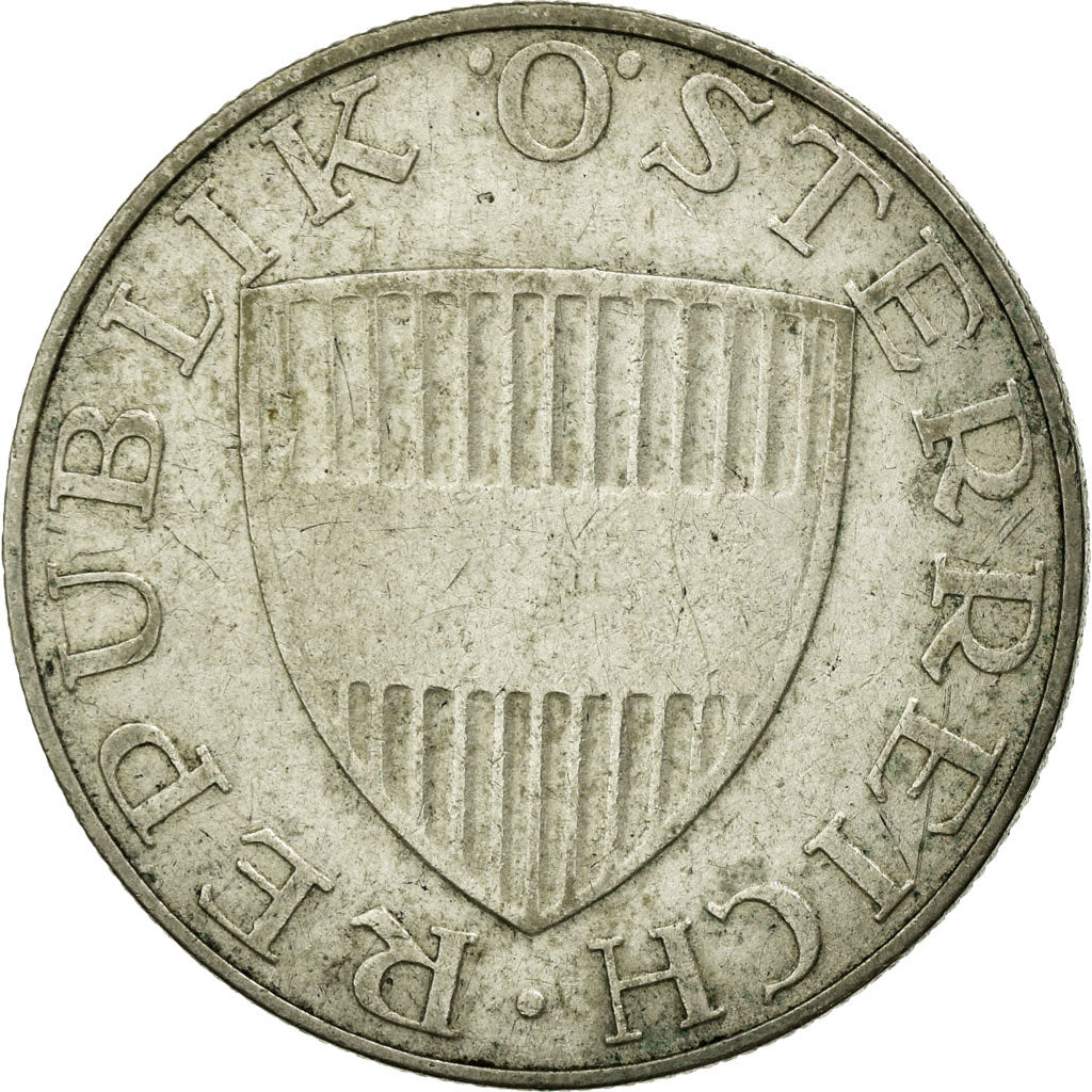 Coin, Austria, 10 Schilling, 1958, VF(30-35), Silver, KM:2882