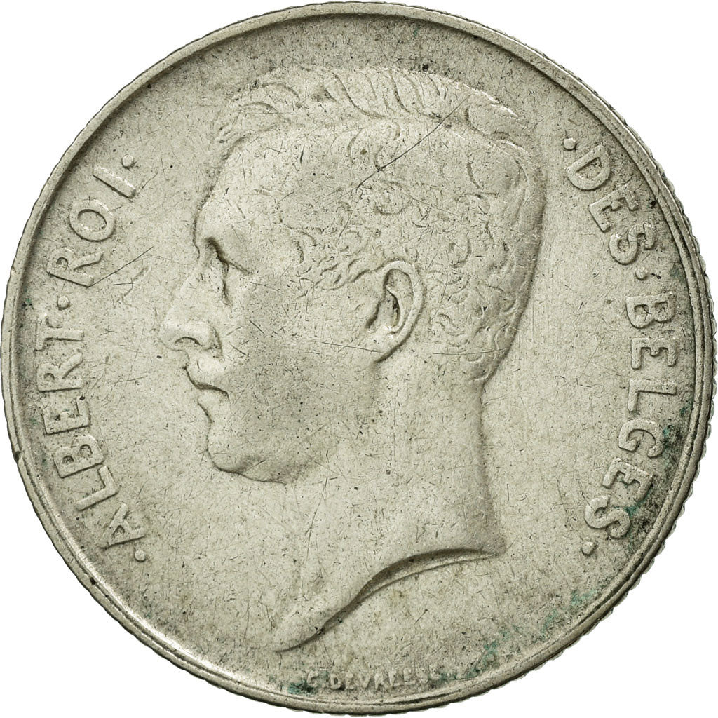 Coin, Belgium, Franc, 1912, VF(20-25), Silver, KM:72