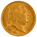 Louis XVIII, 20 Francs or buste nu