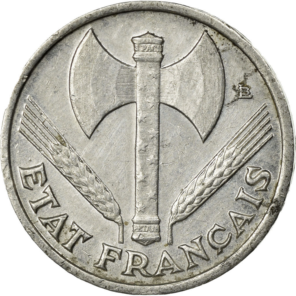 Coin, France, Bazor, 50 Centimes, 1943, Paris, EF(40-45), Aluminum, KM:914.4