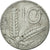 Moneda, Italia, 10 Lire, 1952, Rome, BC, Aluminio, KM:93