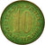 Moneta, Jugosławia, 10 Para, 1980, VF(30-35), Mosiądz, KM:44