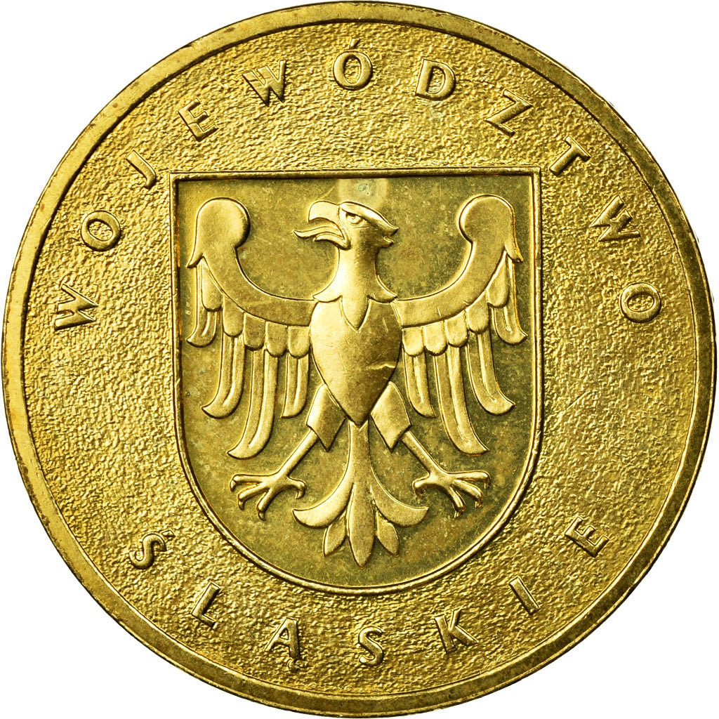 Coin, Poland, Slaskie (Silesia) District, 2 Zlote, 2004, Warsaw, EF(40-45)