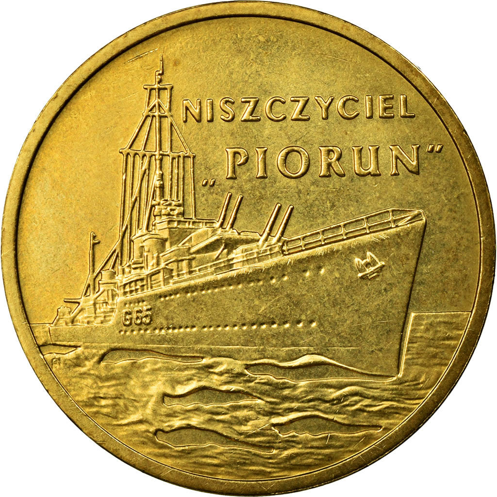 Münze, Polen, 2 Zlotych, 2012, Warsaw, SS, Messing, KM:844