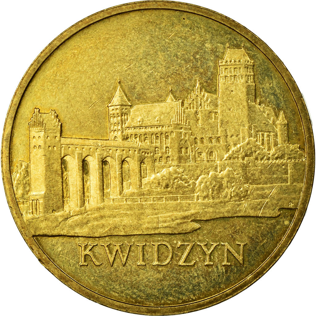 Coin, Poland, 2 Zlote, 2007, Warsaw, VF(30-35), Brass, KM:577
