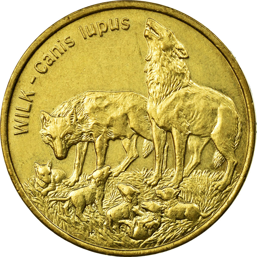 Coin, Poland, 2 Zlote, 1999, Warsaw, EF(40-45), Brass, KM:355
