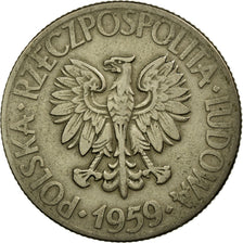 Münze, Polen, Tadeusz Kosciuszko, 10 Zlotych, 1959, Warsaw, SS, Copper-nickel