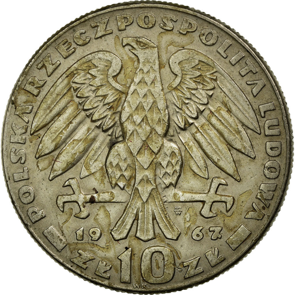 Monnaie, Pologne, 20th Anniversary - Death of General Swierczewski, 10 Zlotych