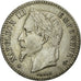 Moneda, Francia, Napoleon III, Napoléon III, 50 Centimes, 1866, Strasbourg