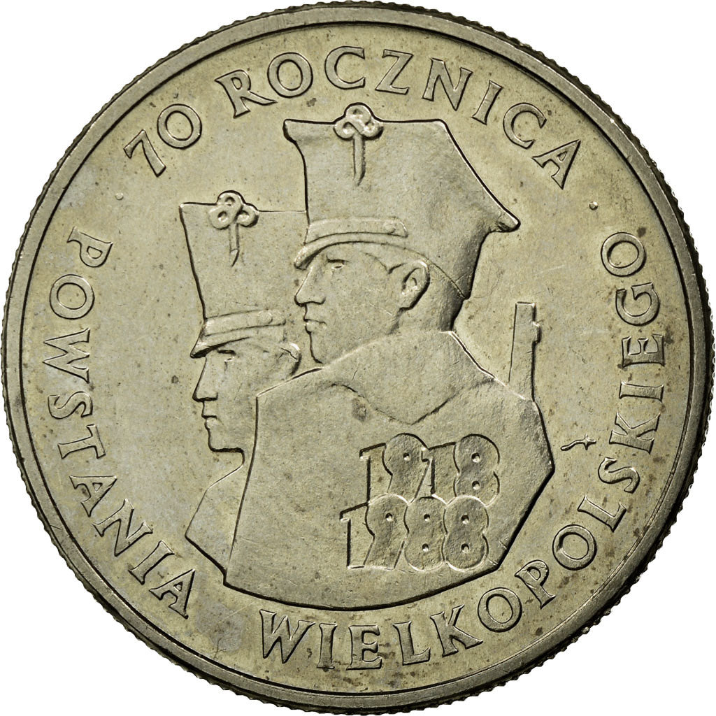 Coin, Poland, 70th Anniversary - Wielkopolskiego Insurrection, 100 Zlotych