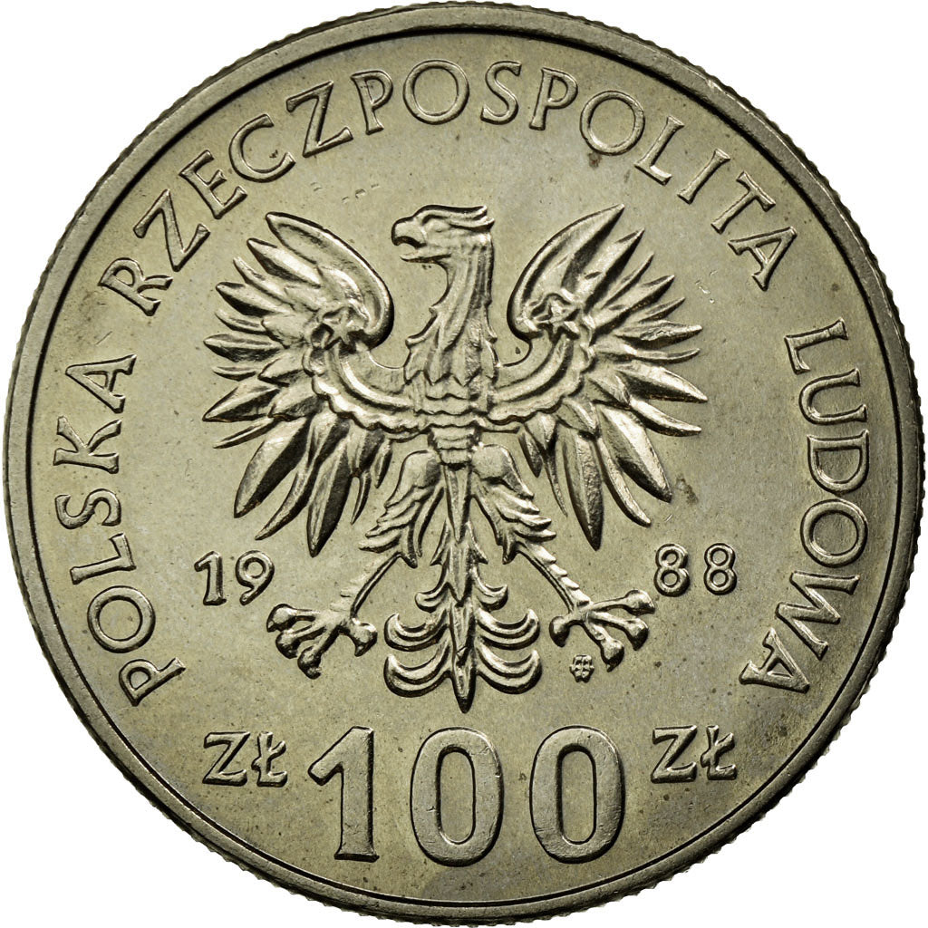 Coin, Poland, 70th Anniversary - Wielkopolskiego Insurrection, 100 Zlotych