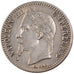 FRANCE, Napoléon III, 50 Centimes, 1868, Paris, KM #814.1, EF(40-45), Silver, 18