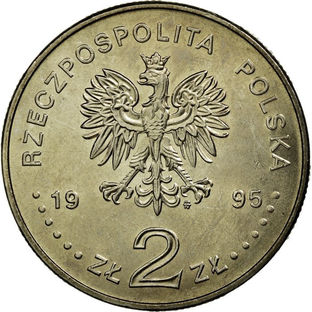 Coin, Poland, 75th Anniversary - Battle of Warsaw, 2 Zlote, 1995, Warsaw