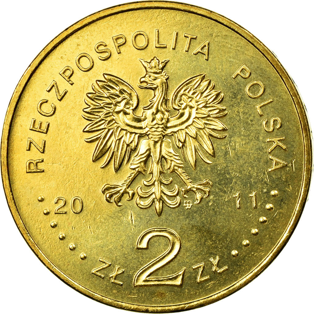 Monnaie, Pologne, Jeremi Przybora and Jerzy Wasowski, 2 Zlote, 2011, Warsaw