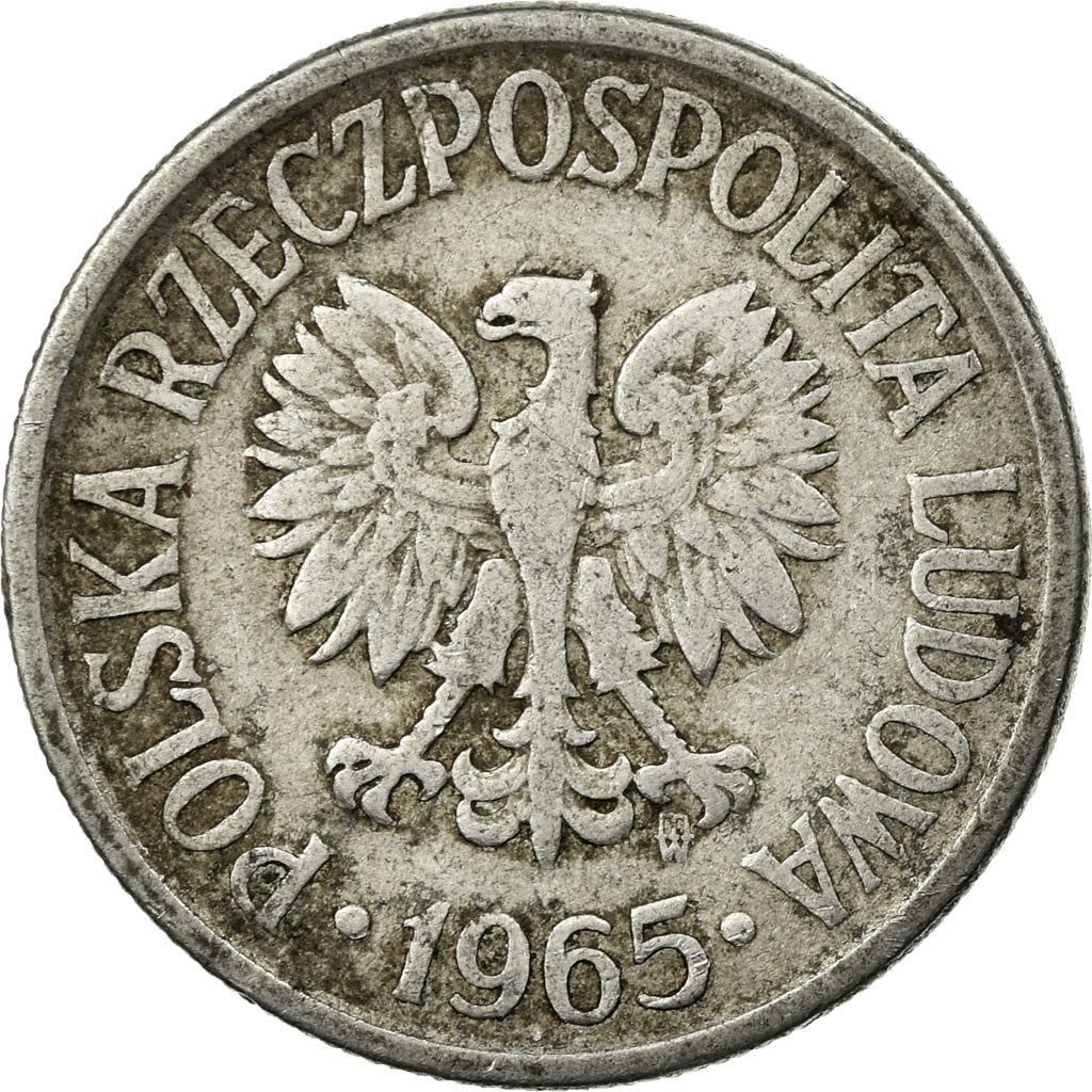 Monnaie, Pologne, 50 Groszy, 1965, Warsaw, TB, Aluminium, KM:48.1