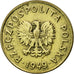 Coin, Poland, 50 Groszy, 1949, Kremnica, EF(40-45), Copper-nickel, KM:44