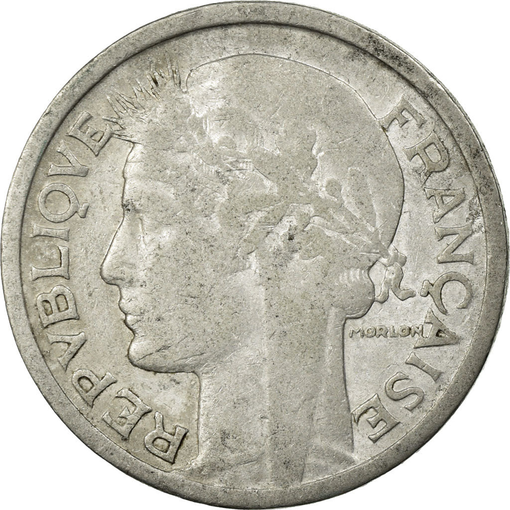 Moneta, Francja, Morlon, Franc, 1941, VF(20-25), Aluminium, KM:885a.1
