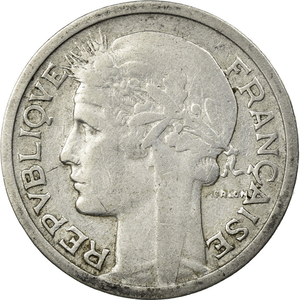 Coin, France, Morlon, Franc, 1950, Beaumont - Le Roger, VF(30-35), Aluminum