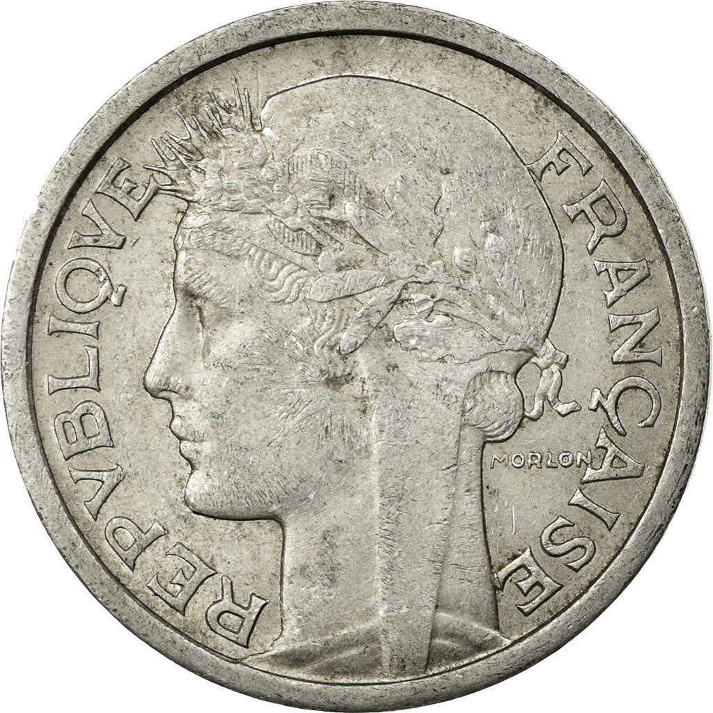 Coin, France, Morlon, Franc, 1958, EF(40-45), Aluminum, KM:885a.1, Gadoury:473b
