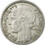 Coin, France, Morlon, 2 Francs, 1958, EF(40-45), Aluminum, KM:886a.1