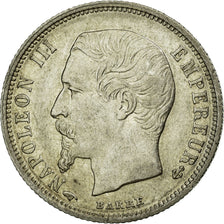 Moneta, Francja, Napoleon III, Napoléon III, 50 Centimes, 1858, Paris