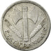 Coin, France, Bazor, 2 Francs, 1944, Beaumont - Le Roger, EF(40-45), Aluminum