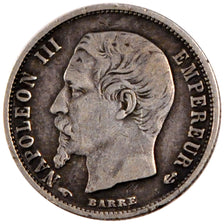 Second Empire, 50 Centimes Napoléon III tête nue