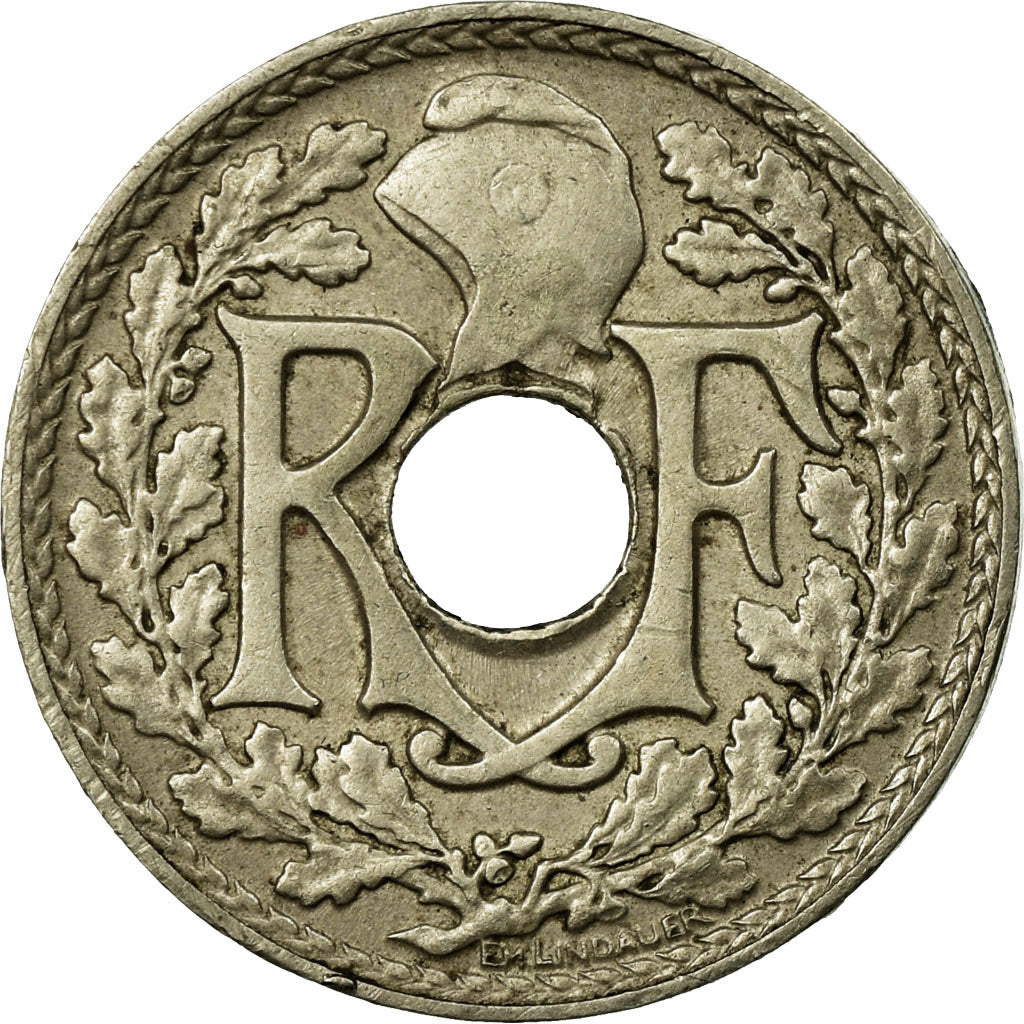 Coin, France, Lindauer, 5 Centimes, 1939, VF(30-35), Nickel-Bronze, KM:875a