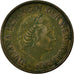 Coin, Netherlands, Juliana, 5 Cents, 1965, VF(30-35), Bronze, KM:181